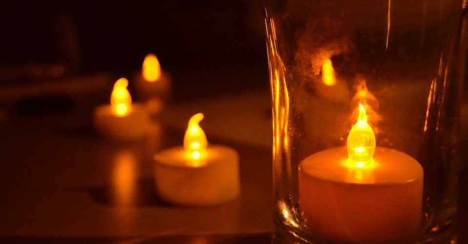 blackout night candles save energy A\J Alternatives Journal