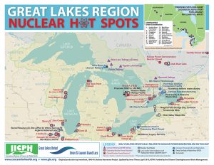 nuclear hot spots map great lakes A\J AlternativesJournal.ca