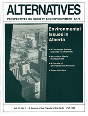 Environmental Issues in Alberta Alternatives Journal 11.1