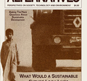What Would A Sustainable Future Look Like? Alternatives Journal 17.2