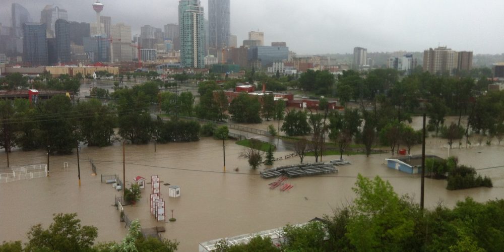 Calgary flood 2013. A\J Alternatives Journal.ca