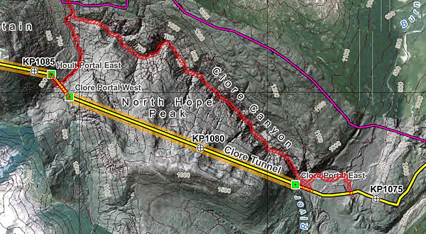 Pipeline Tunnel Map