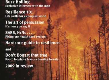 Alternatives Journal issue cover – Building Resilience 36.2