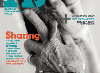Cover of the A\J Sharing issue on the sharing economy, April 2014