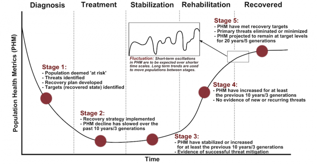 A new, generalized framework for assessing species recovery.