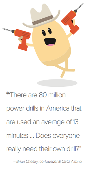 There are 80 million power drills in America, used for an average of 13 minutes.