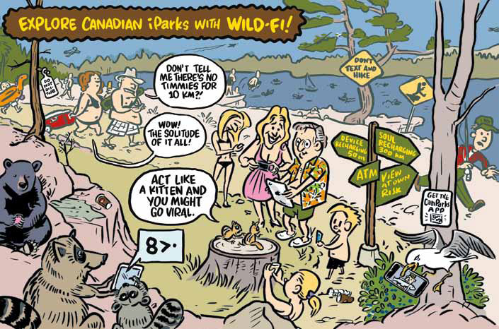 Explore Canadian iParks with Wild-Fi!