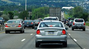 Traffic in Barrie, Ontario