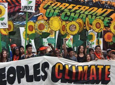 People's Climate March, New York, September 2014