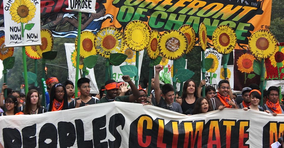 People's Climate March, New York, September 2014