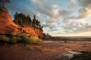 The tides at Burncoat Head in Nova Scotia's Minas Basin