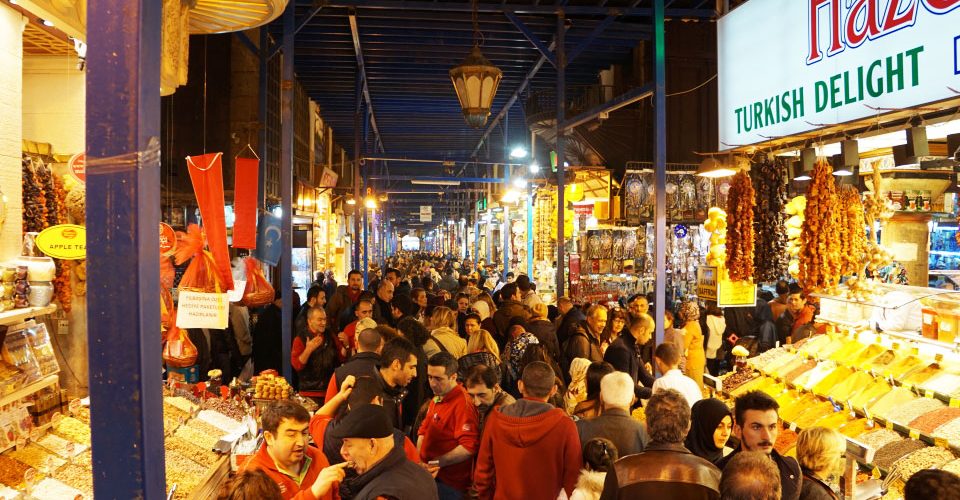 Istanbul Spice Market by Chris Winter