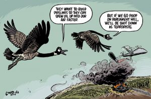 A\J Editorial Cartoon by Gareth Lind: Terrorists