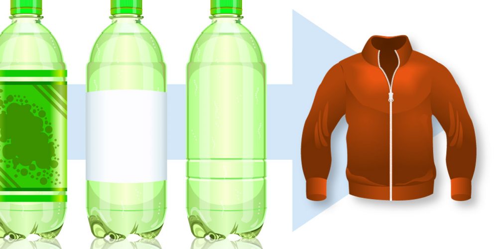 From recycled pop bottles to fleece pullovers