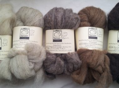 (Photo: A colour palette of All Sorts Acre wool)