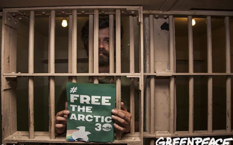 Free the Arctic 30