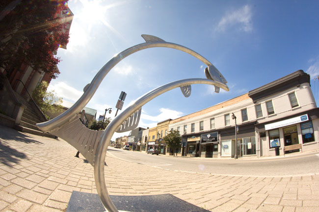 Downtown Walkerton, Ontario. Photo by nik harron.