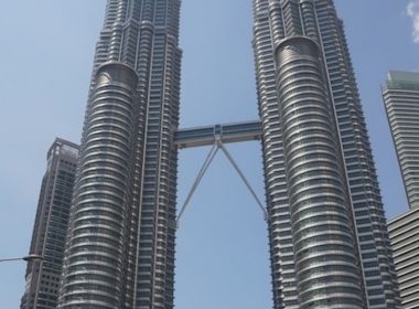 The gleaming Petronus Towers are the showpiece of Kuala Lumpur