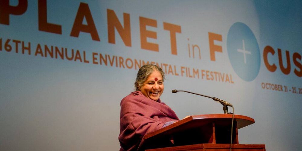 Dr. Vandana Shiva at Planet in Focus