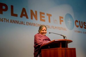 Dr. Vandana Shiva at Planet in Focus