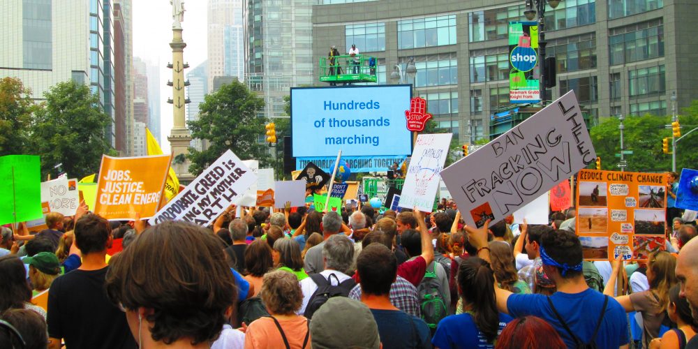 2014_People's_Climate_Change_March_at_Columbus_Circle